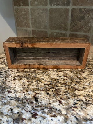 11.5” Rustic Planter Box/Shelf