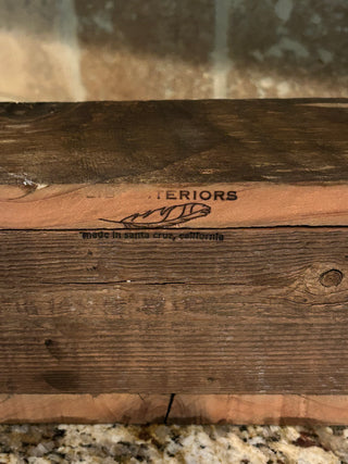 11.5” Rustic Planter Box/Shelf