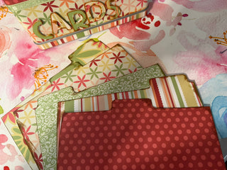 Greeting Card Case Handcrafted Metal