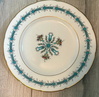 vintage Coalport fine bone china plate. Geneva pattern rsv