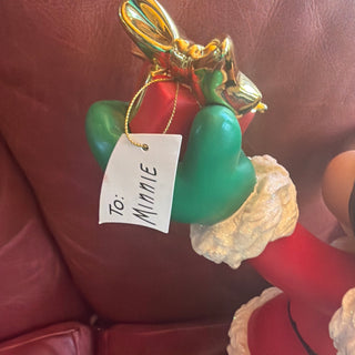 Disney Christmas Mickey ( American 20th Century) 'Santa Mickey Statuette' approx 21" Tall
