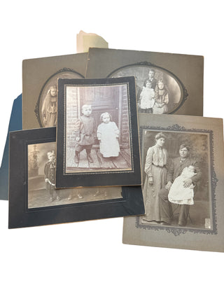 Original Antique Edwardian Studio Photo