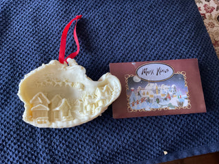 Vintage Mark Krause 2 Sided Ornament