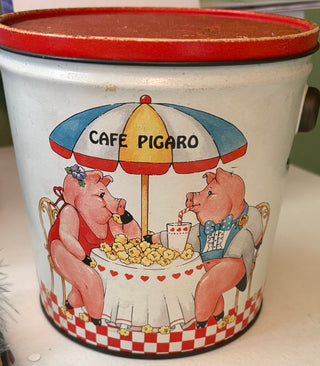 vintage Cafe Pigaro tin rsv