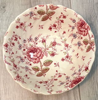 vintage Rose Chintz by Johnson Brothers bowl rsv