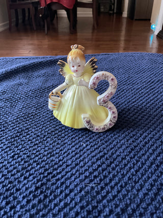 Vintage Josef Birthday Angel #3