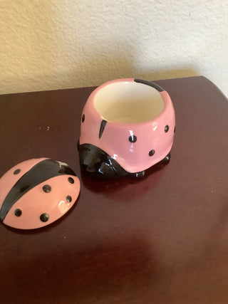 Candle Holder Lady Bug