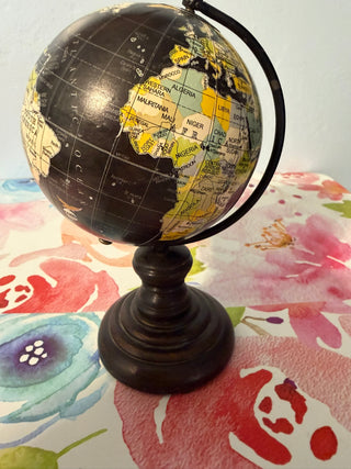 Globe 7" wood base