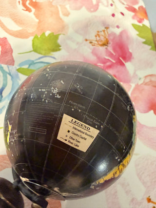 Globe 7" wood base