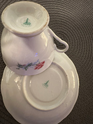Vintage Tea Cup & Saucer Pagota 1pc-B MTS