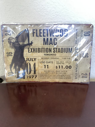 Fleetwood Mac Metal Sign