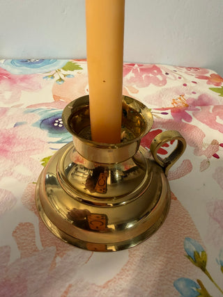 Candlestand Princess House Brass Huricane