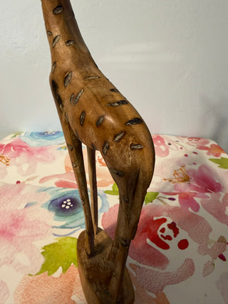 Giraffe 12.5" Wood Carved