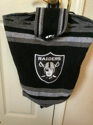 Raiders Woven Purse, backpack