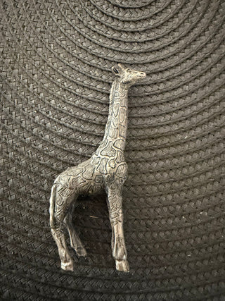 Giraffe 3.5" Pewter Standing
