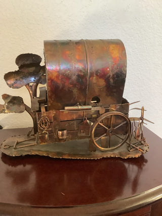 Metal Covered Wagon, Vintage