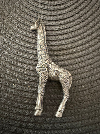 Giraffe 3.5" Pewter Standing
