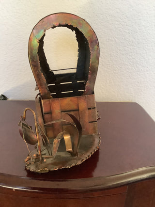 Metal Covered Wagon, Vintage
