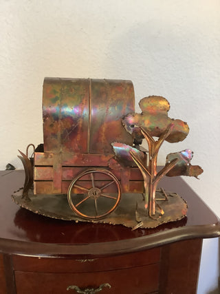 Metal Covered Wagon, Vintage