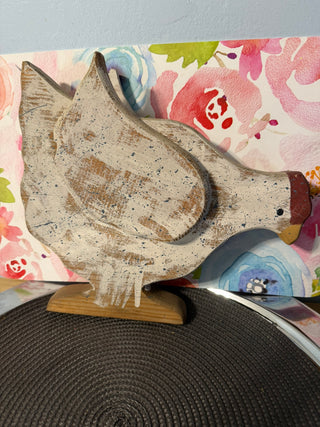 Chicken Handcraft Wood Hen