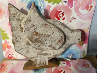 Chicken Handcraft Wood Hen