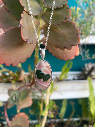 925 SS Ocean Jasper Necklace