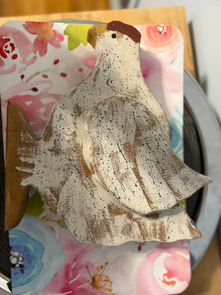 Chicken Handcraft Wood Hen
