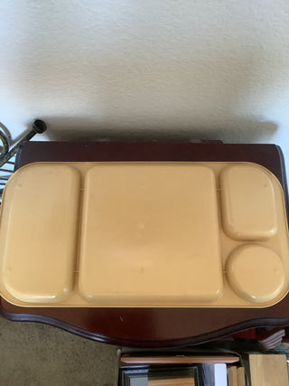 1950's Military/Cafeteria Tray, 4 compartment