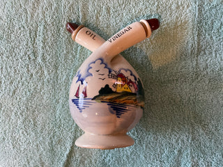 Vintage Oil and Vinegar Cruet