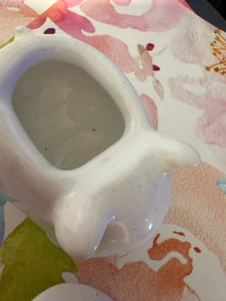 Pig Relish Jar Hand Clay