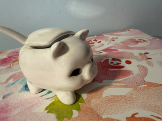 Pig Relish Jar Hand Clay