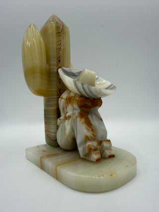 Mexican Onyx Bookend
