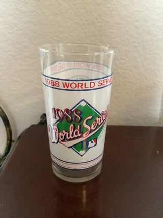 1988 World Series Glass, Oakland A's