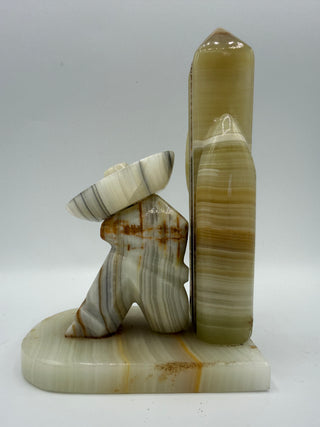 Mexican Onyx Bookend