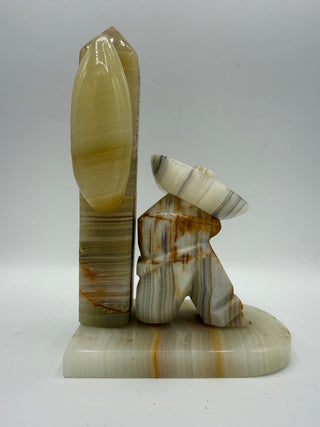 Mexican Onyx Bookend