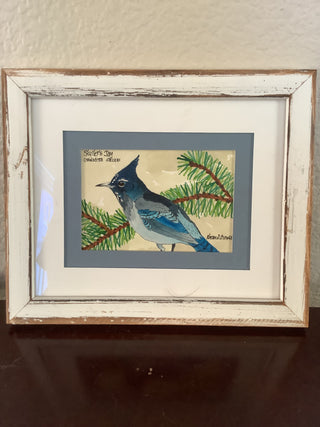 Original Signed, "Steller's Jay" by Kevan D. Crouse