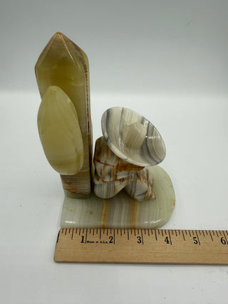 Mexican Onyx Bookend