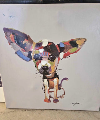 Colorful painting of Chihuahua