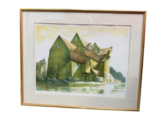 Signed Reginald Lander Framed Lithograph