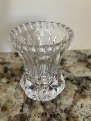 Vintage Cut Glass Toothpick Holder