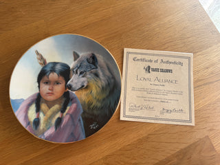 Porcelain Collector Plate (LA)