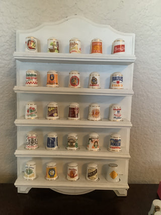 Vintage Thimble Collection 33 pieces