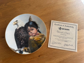 Porcelain Collector Plate (BF)