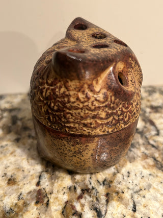 1970s Owl Incense/Tea Light  Burner