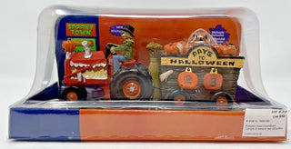 New Lemax Spooky Town 'Pumpkin Haul Countdown' Days to Halloween Calendar #93414