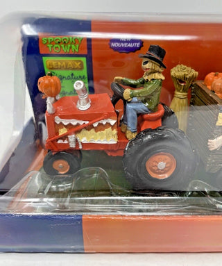 New Lemax Spooky Town 'Pumpkin Haul Countdown' Days to Halloween Calendar #93414