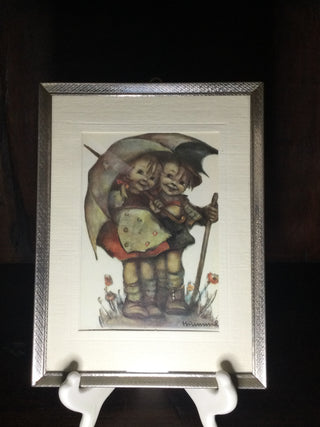 Vtg frame & B. Hummel print "Fair Weather"