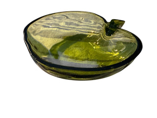 Green Apple Glass Bowl