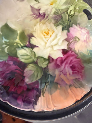 Vintage China Platter 12" Handpainted