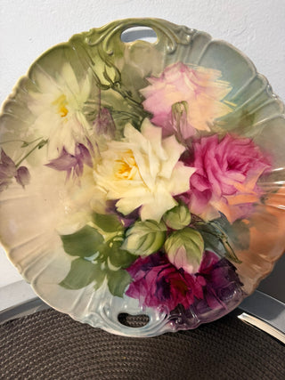 Vintage China Platter 12" Handpainted